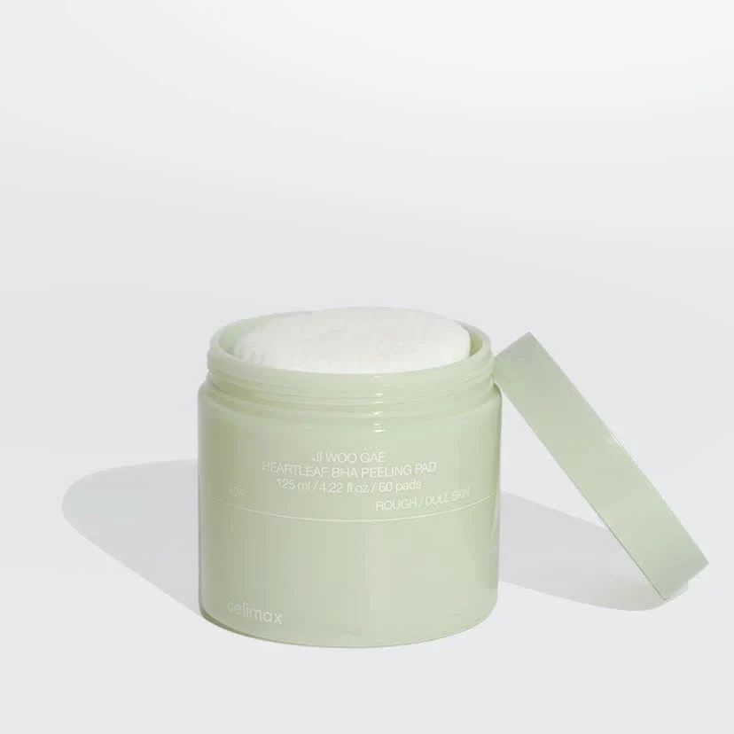 CELIMAX - Ji Woo Gae Heartleaf BHA Peeling Pad | 125 ml / 60 pads